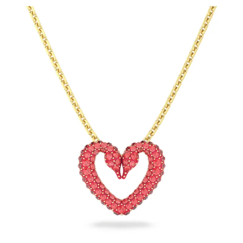 Swarovski Una Women's Red Crystal Gold-tone plated Necklace 5634723 sold by Ruumur