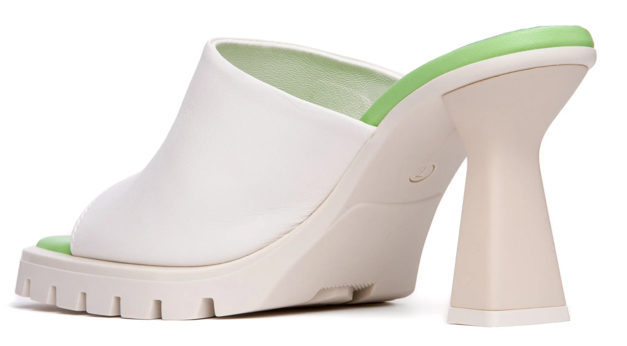 Amy Off-White Leather Sandal sold by Ruumur product image thumbnail 5