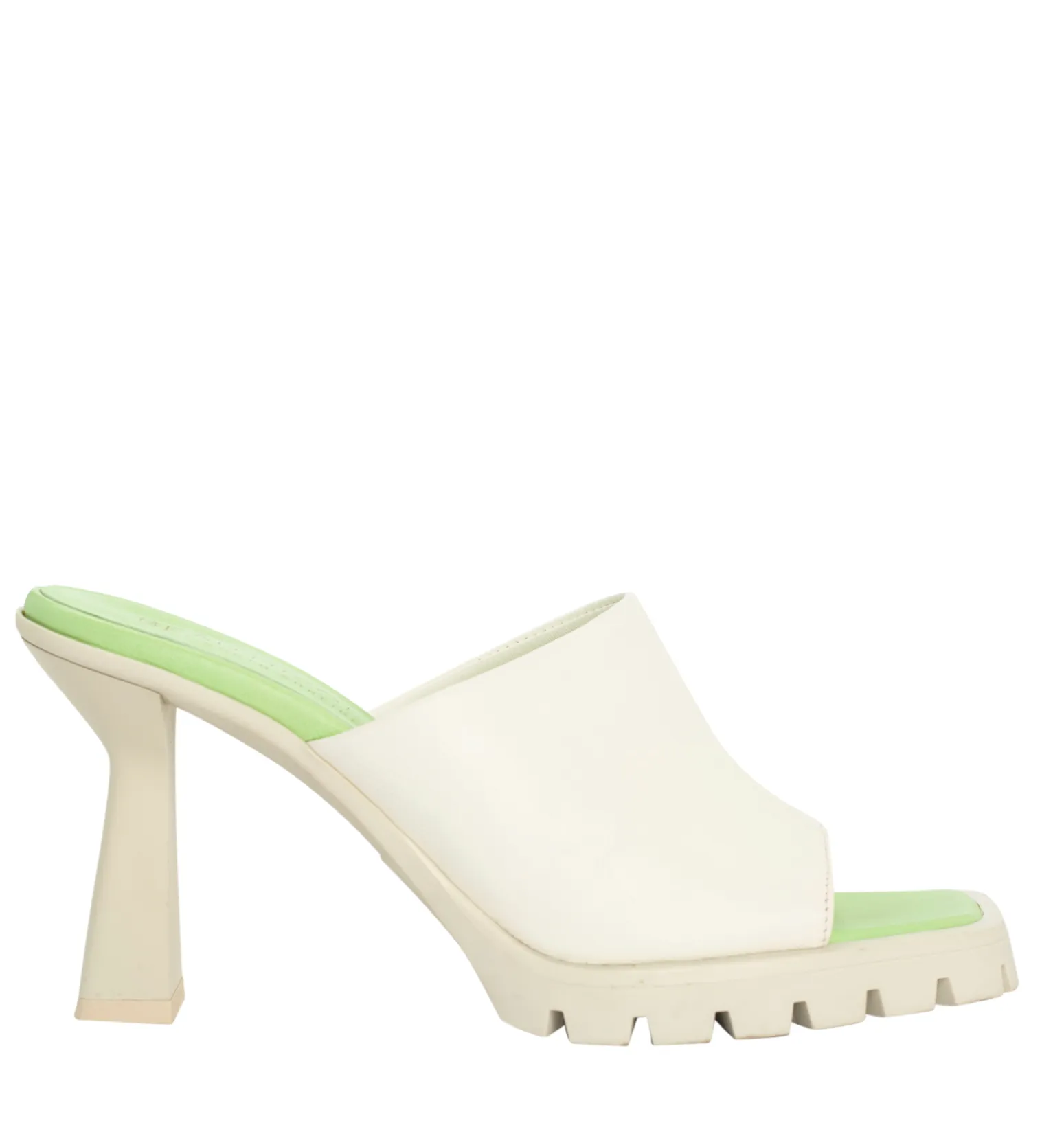 Amy Off-White Leather Sandal sold by Ruumur product image thumbnail 4