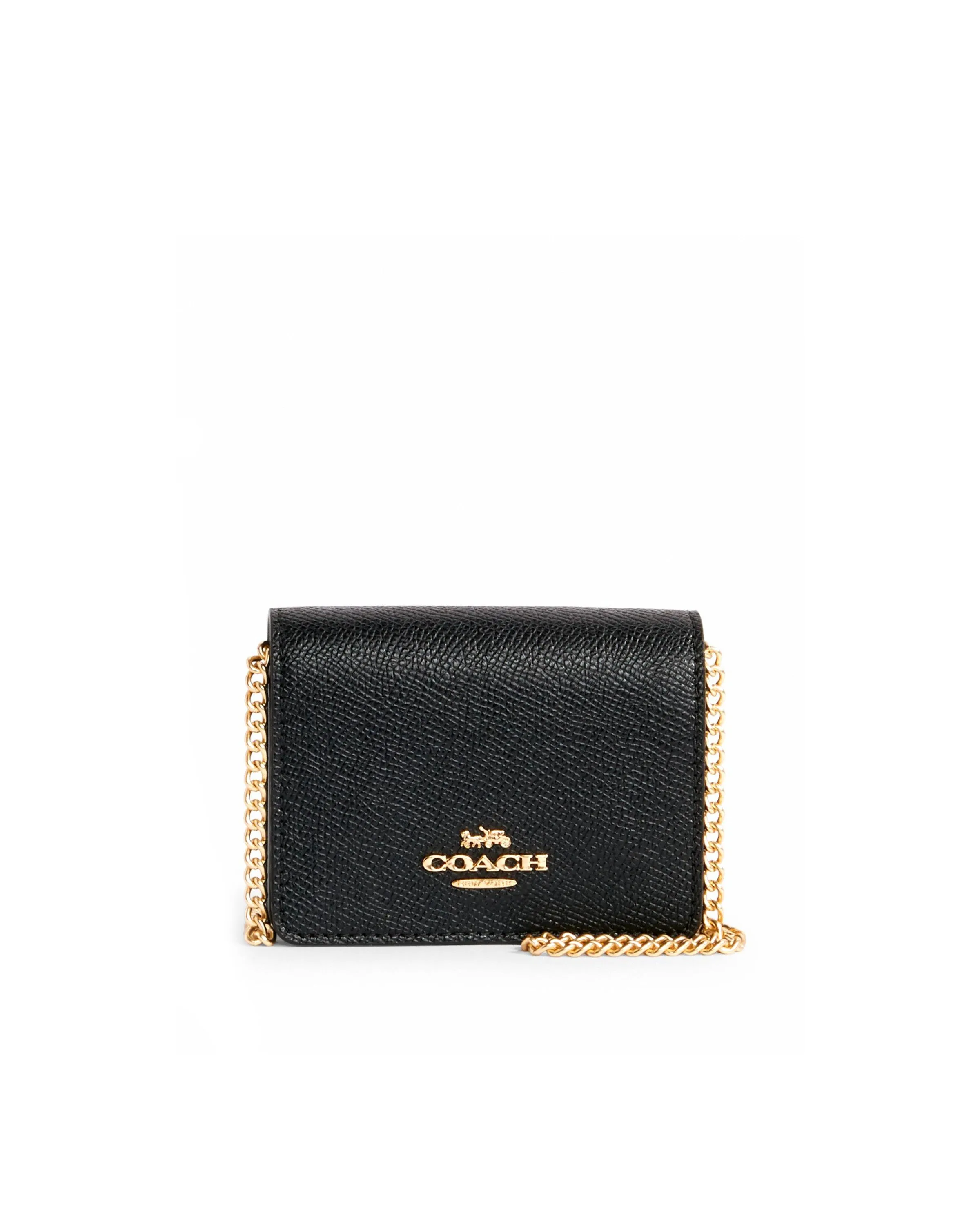 Coach Women's Black Mini Wallet On A Chain sold by Ruumur