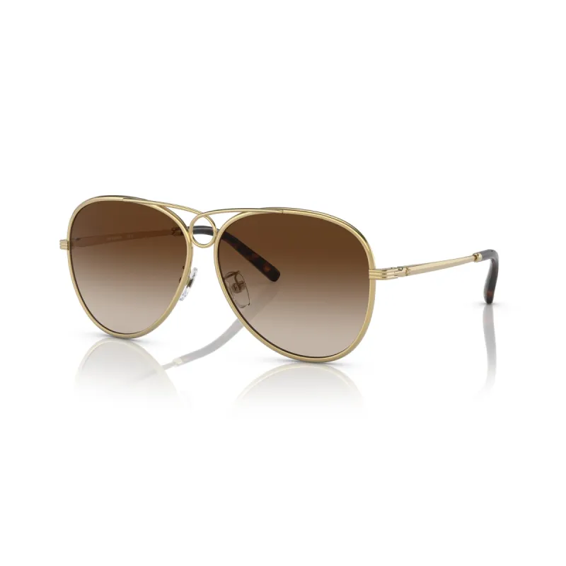 Tory Burch Womens Gold Sunglasses TY_6093_330413_59mm sold by Ruumur