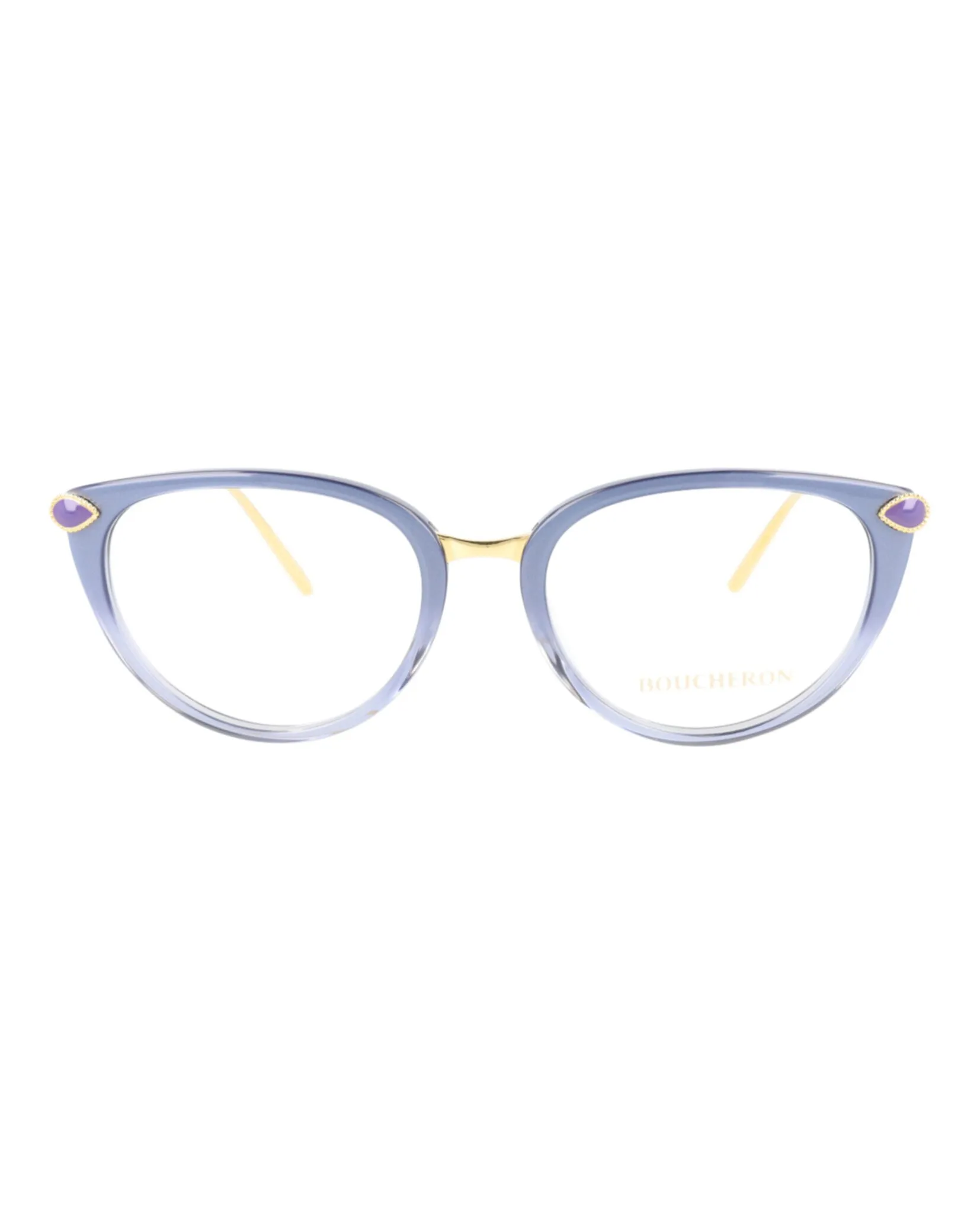 Boucheron Cat Eye-Frame Acetate Optical Frames sold by Ruumur