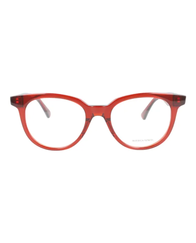 Bottega Veneta Round-Frame Acetate Optical Frames sold by Ruumur