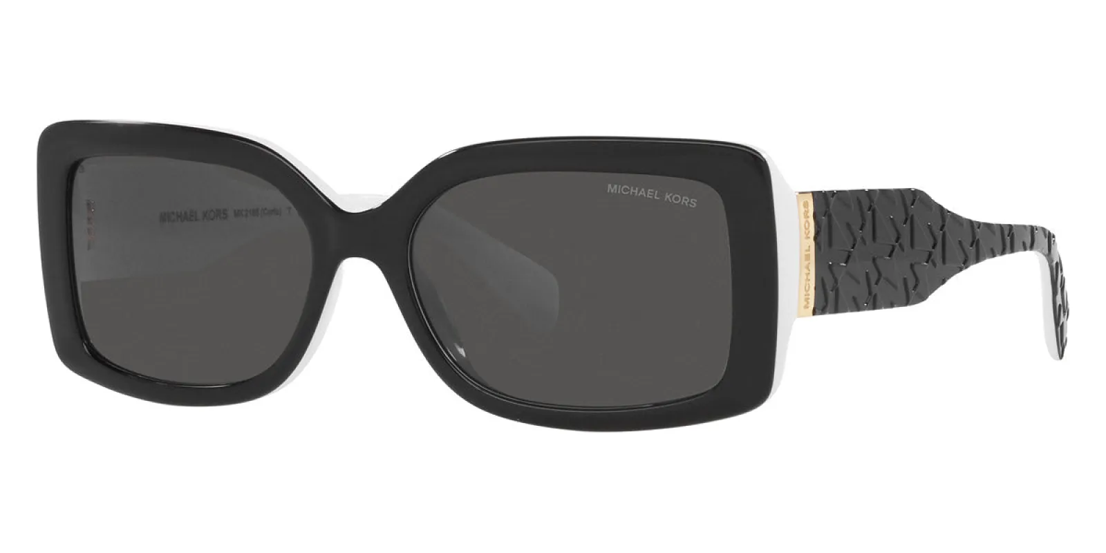 Michael Kors Women's Corfu 56mm Black and White Sunglasses MK2165-392087-56 sold by Ruumur
