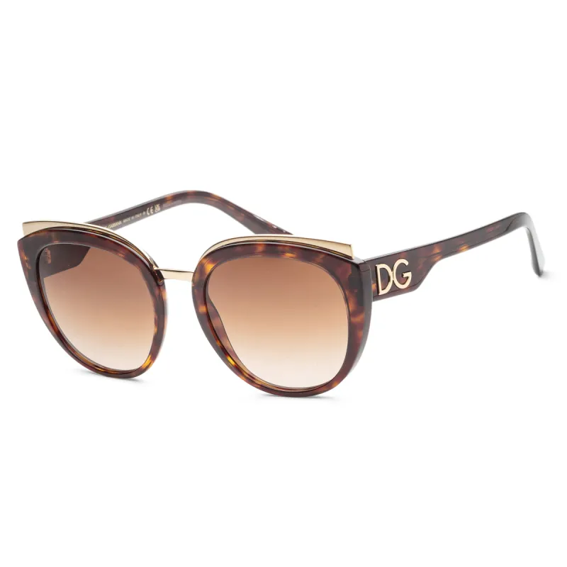 Dolce & Gabbana Women's 54mm Havana Sunglasses DG4383-502-13 sold by Ruumur