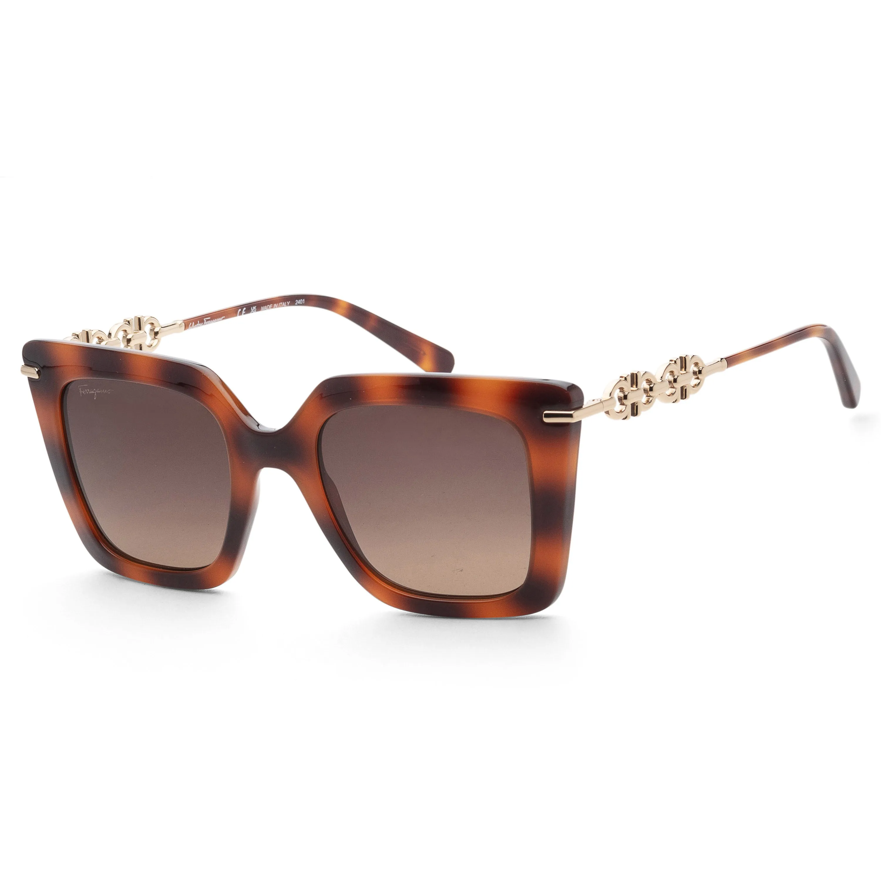 Ferragamo Women's 51mm Havana Sunglasses SF1041S-238 sold by Ruumur