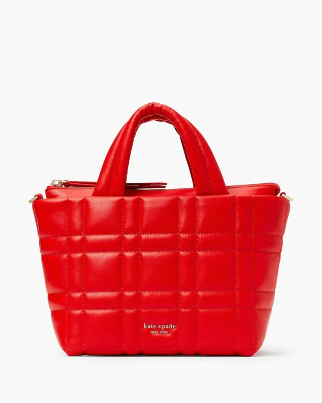 Kate Spade Women's Softwhere Quilted Leather Mini Tote made by Ruumur