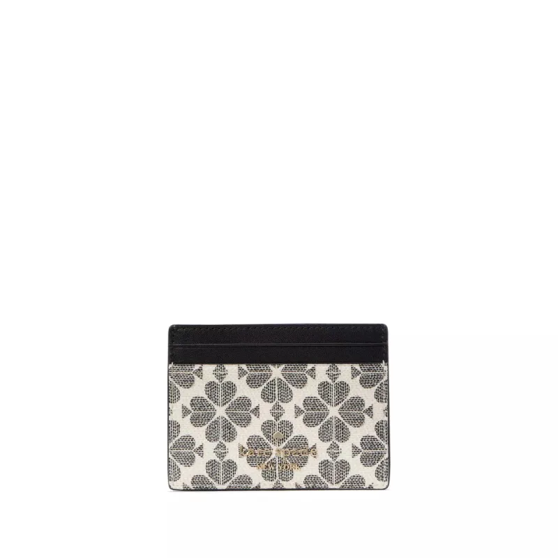 Kate Spade Women's Signature Spade Flower Small Slim Card Holder sold by Ruumur