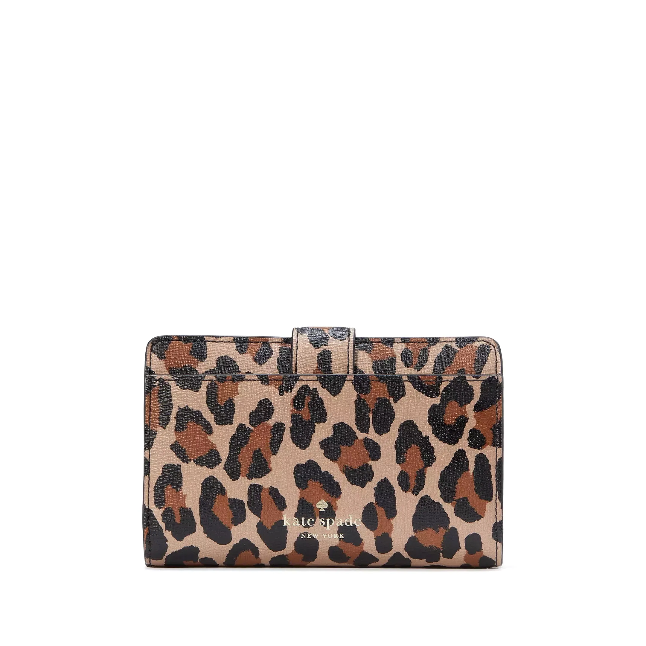 Kate Spade Women's Phoebe Spotted Leopard Turnlock Medium Wallet sold by Ruumur product image thumbnail 2