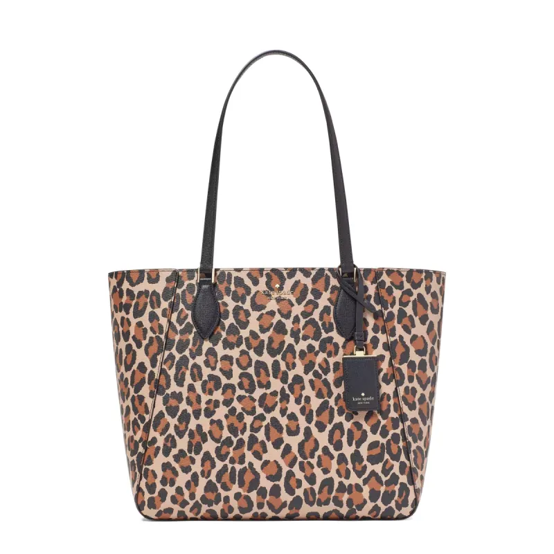 Kate Spade Women's Poppy Spotted Leopard Tote sold by Ruumur