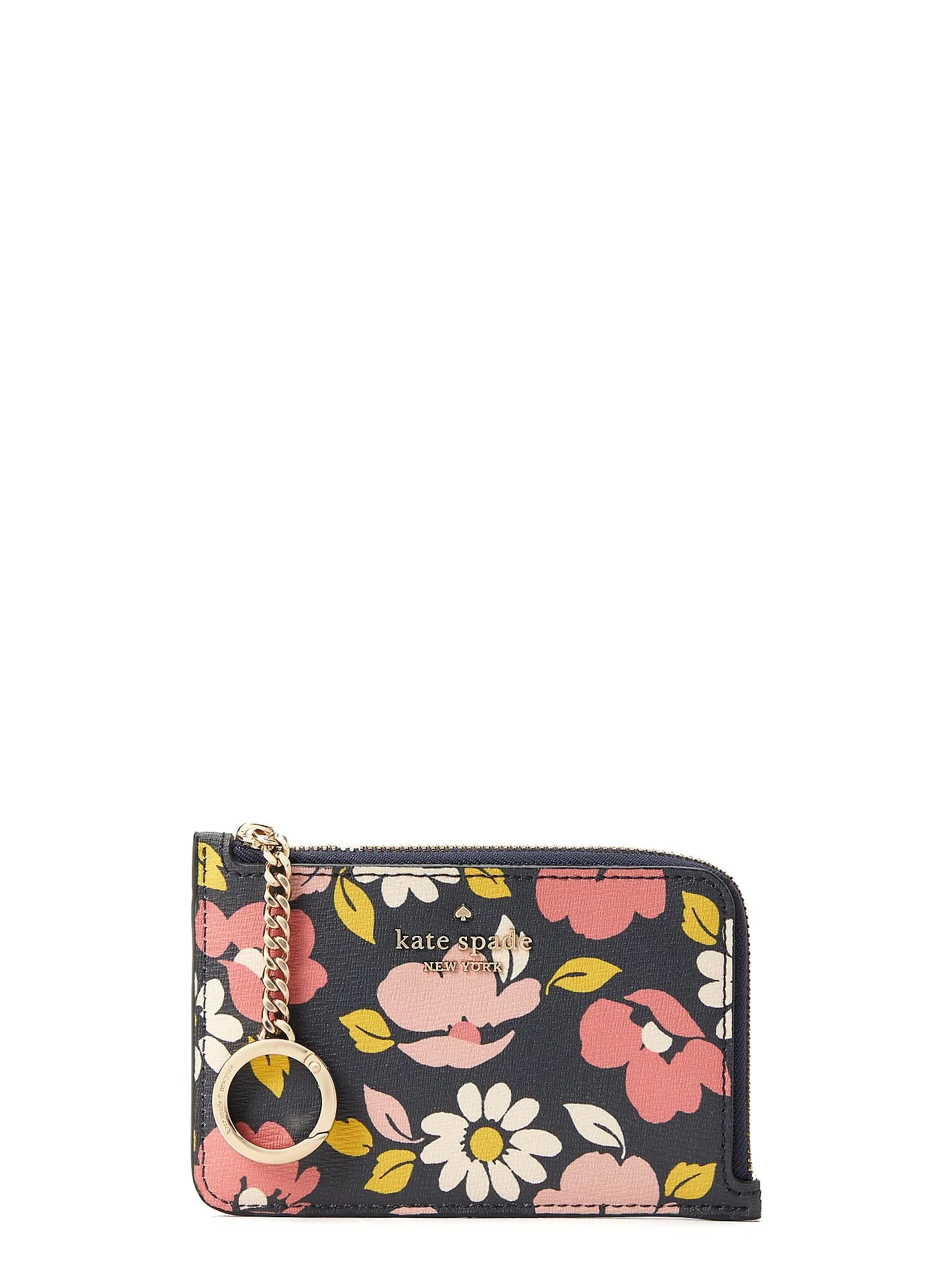 Kate Spade Women's Road Trip Floral Medium L-Zip Cardholder sold by Ruumur