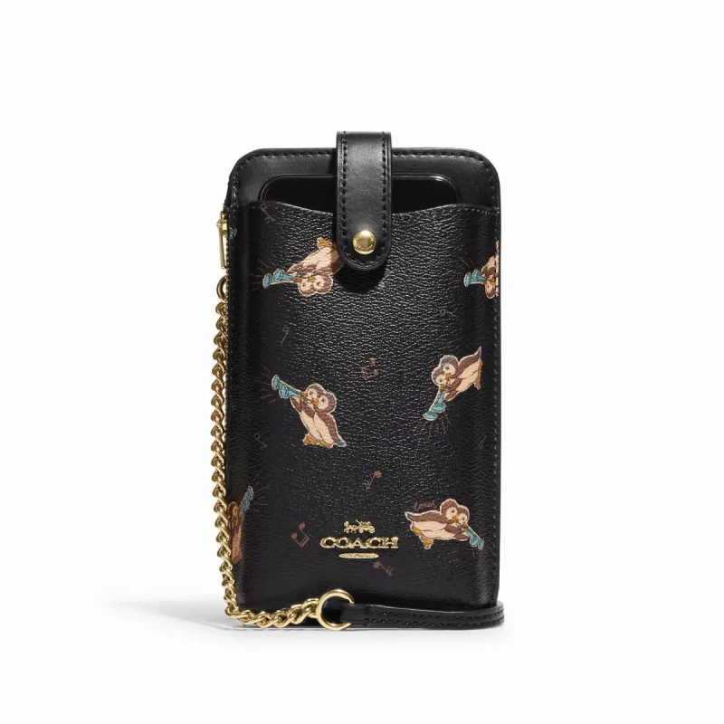 Coach Women's Phone Crossbody With Penguin Print sold by Ruumur