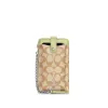 Coach Women's North/South Phone Crossbody In Signature Canvas sold by Ruumur
