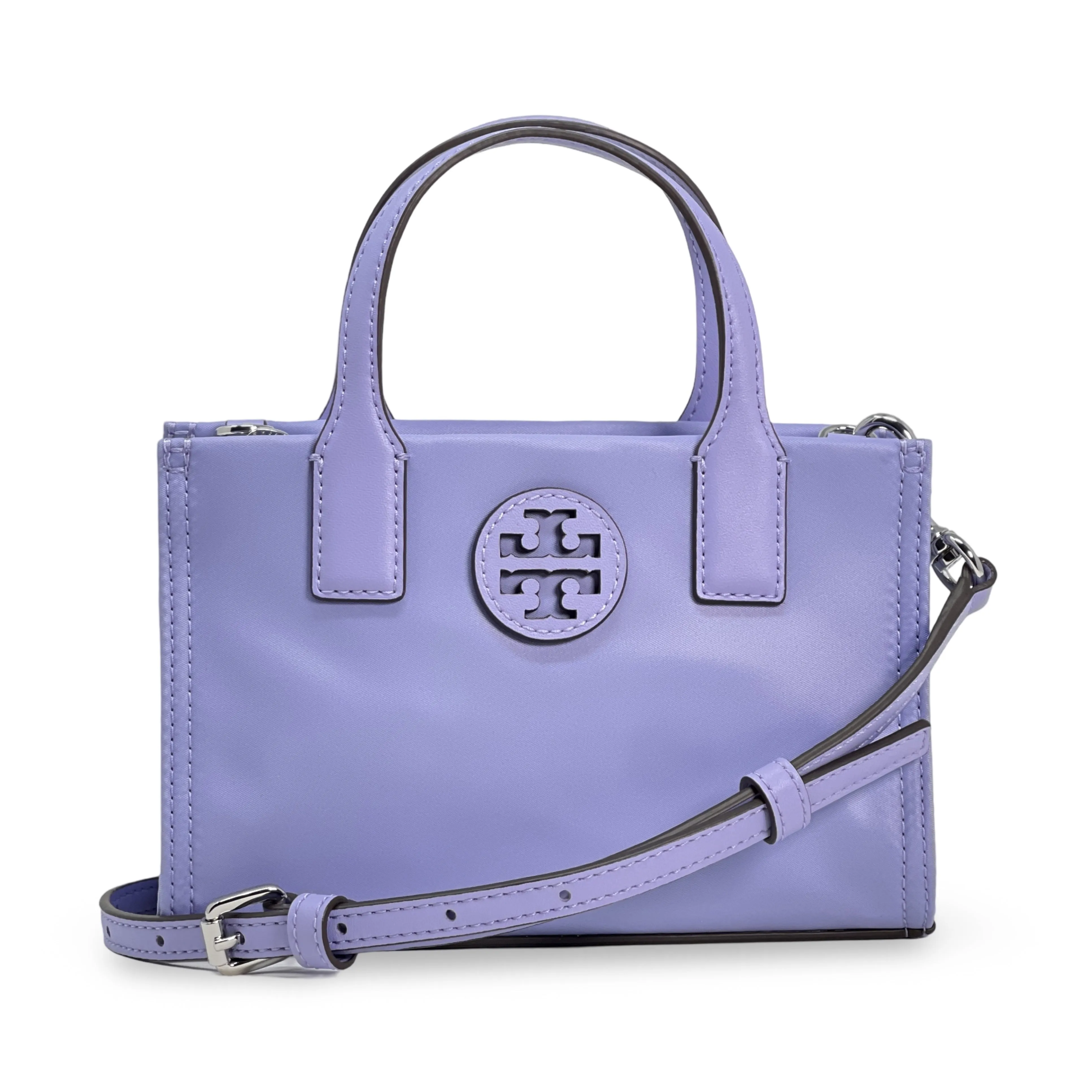 Tory Burch Women's Ella Extra Small Top Zip Nylon Crossbody Bag sold by Ruumur