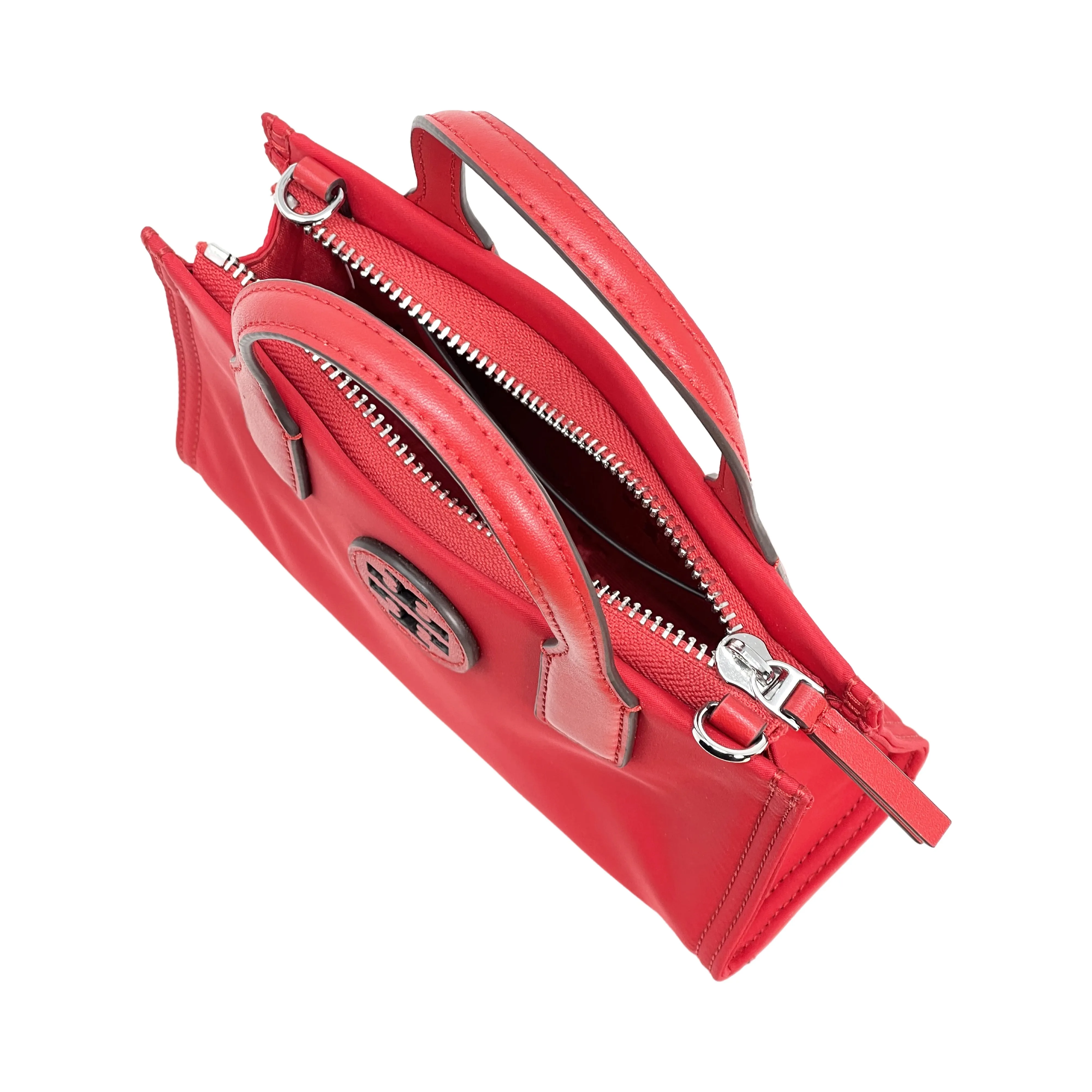 Tory Burch Women's Ella Extra Small Top Zip Nylon Crossbody Bag sold by Ruumur product image thumbnail 4