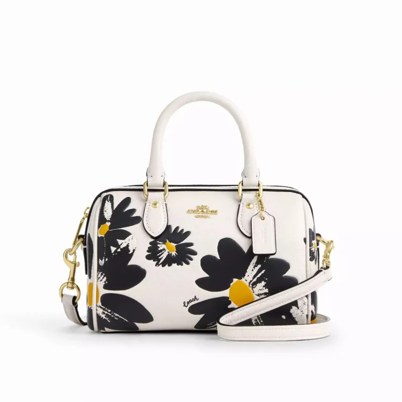 Coach Women's Mini Rowan Crossbody Bag With Floral Print sold by Ruumur