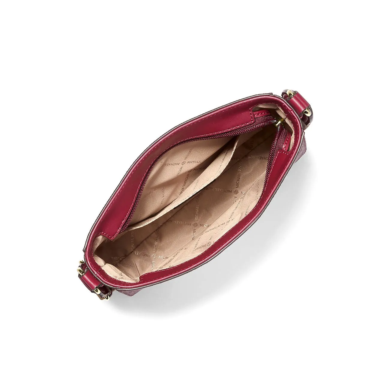 Michael Kors Women's Jet Set Travel Small Signature Logo and Metallic Messenger Bag sold by Ruumur product image thumbnail 3