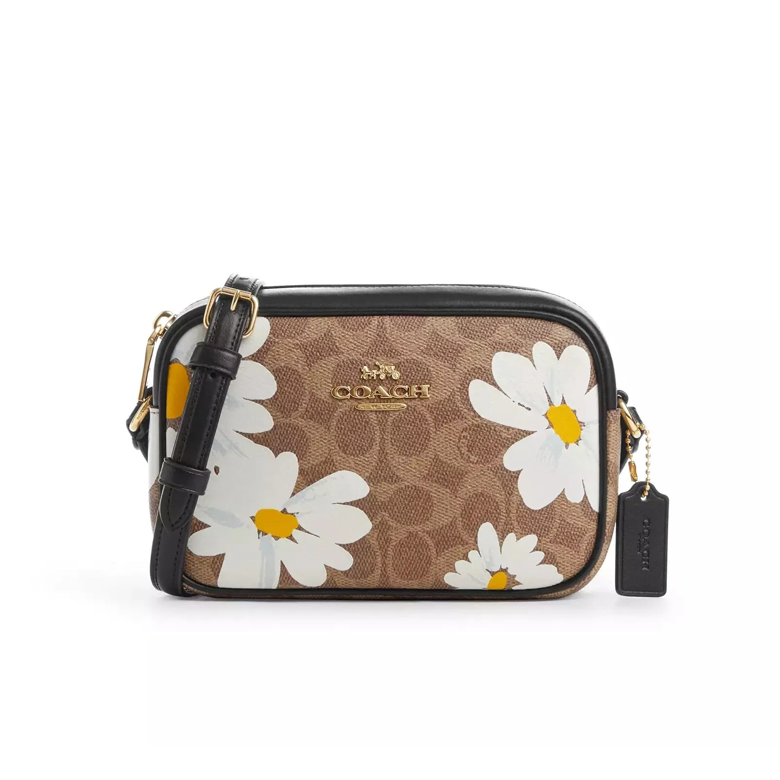 Coach Women's Mini Jamie Camera Bag In Signature Canvas With Floral Print sold by Ruumur