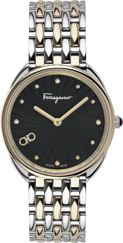 Ferragamo Women's Cuir 34mm Quartz Watch SFYN00820 made by Ruumur