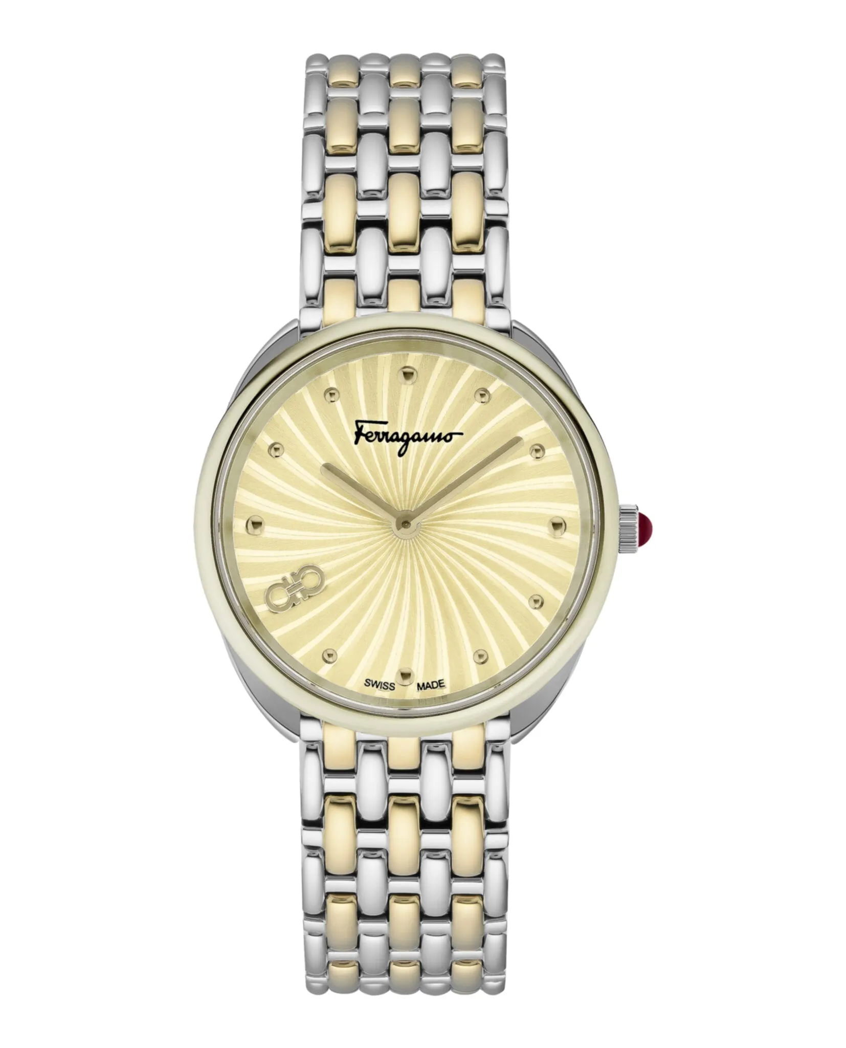 Ferragamo Women's Cuir 34mm Quartz Watch SFYN01222 sold by Ruumur