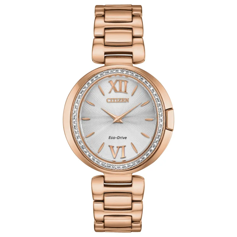 Citizen Women's Capella 34mm Solar Quartz Eco-Drive Watch EX1503-54A sold by Ruumur