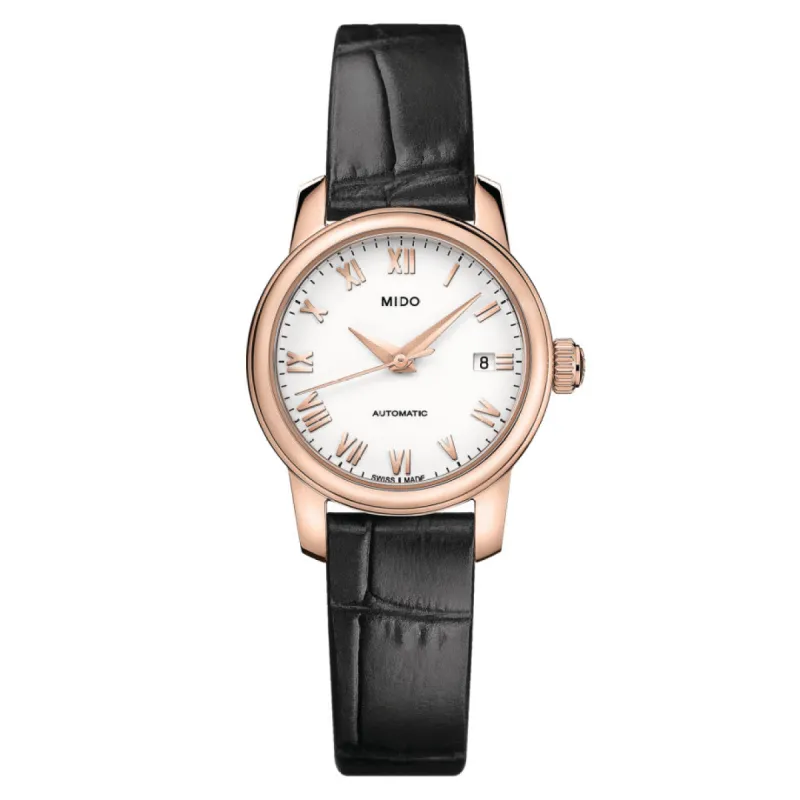 Mido Women's Baroncelli II 25mm Automatic Watch M0390073601300 sold by Ruumur