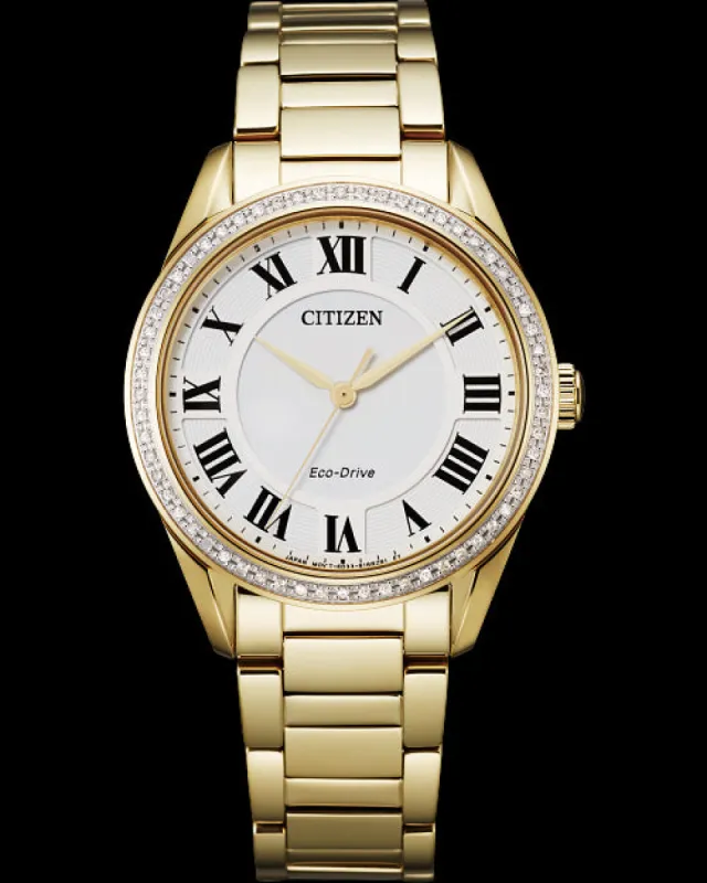 Citizen Women's Arezzo 32mm Solar Quartz Eco-Drive Watch EM0882-59A sold by Ruumur