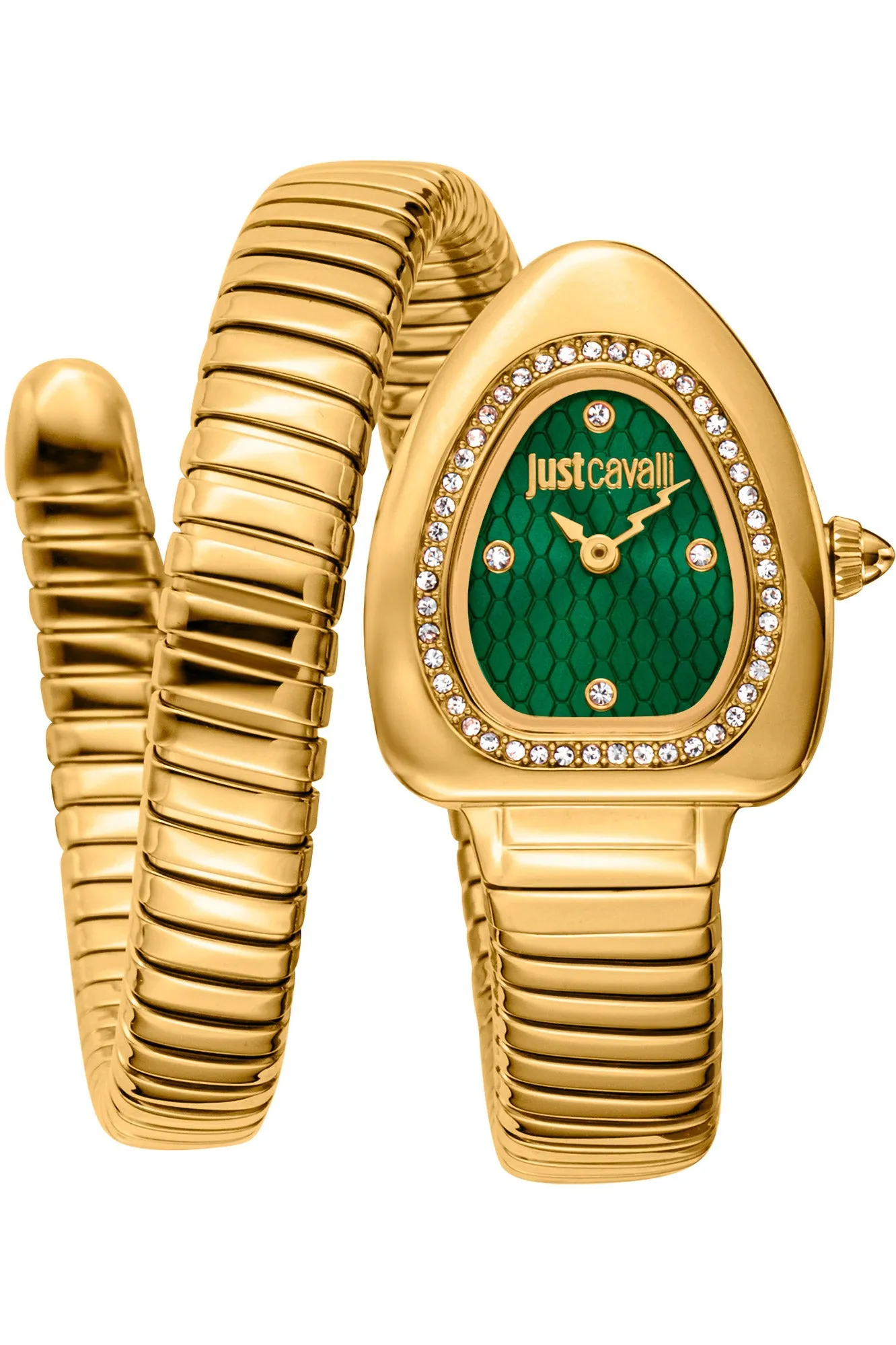 Just Cavalli Women's Signature Snake 22mm Quartz Watch JC1L249M0035 sold by Ruumur