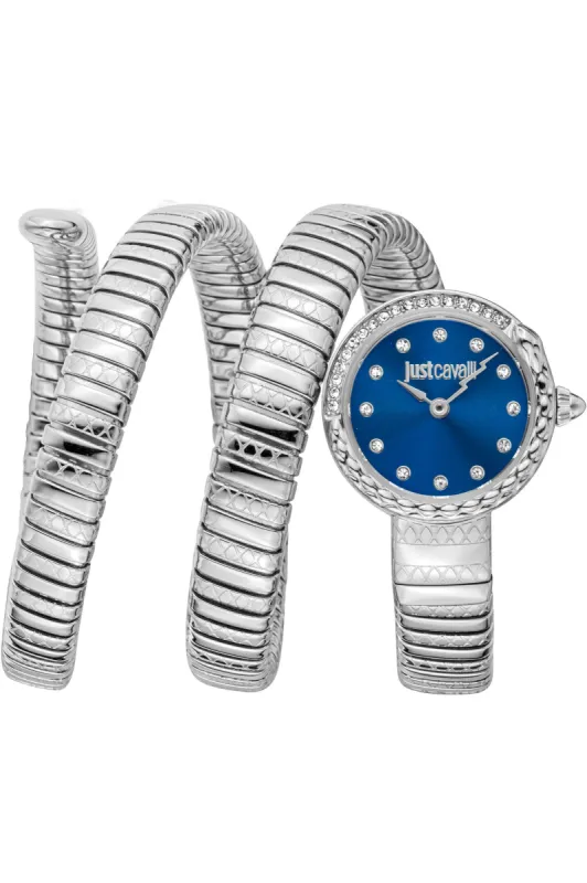 Just Cavalli Women's Signature Snake 23mm Quartz Watch JC1L302M0015 sold by Ruumur