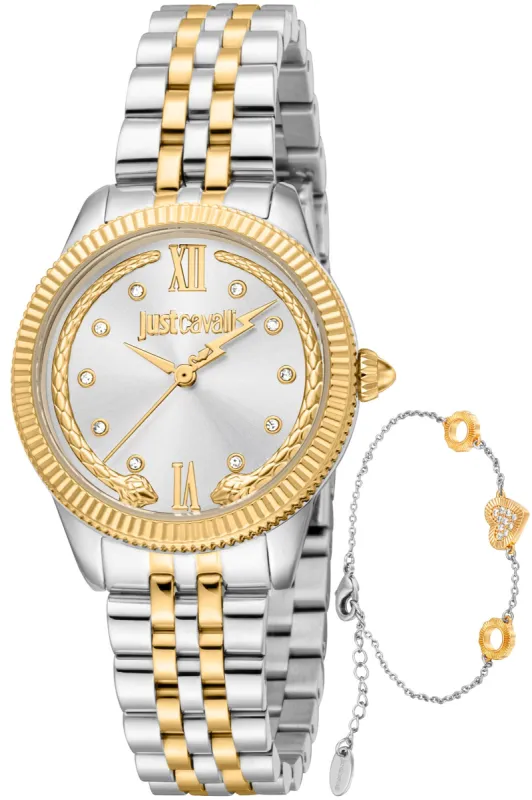 Just Cavalli Women's SET Lovestruck Valentines 30mm Quartz Watch JC1L315M0085 sold by Ruumur