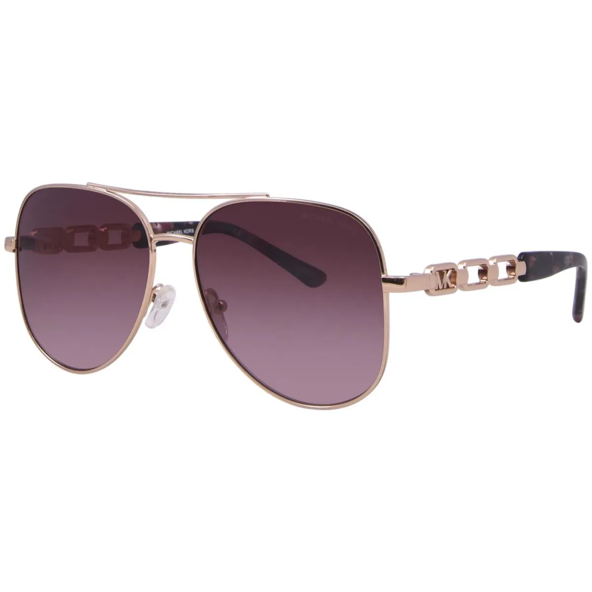 Michael Kors Women's Chianti Rose Gold Sunglasses MK1121-11088H-58 sold by Ruumur
