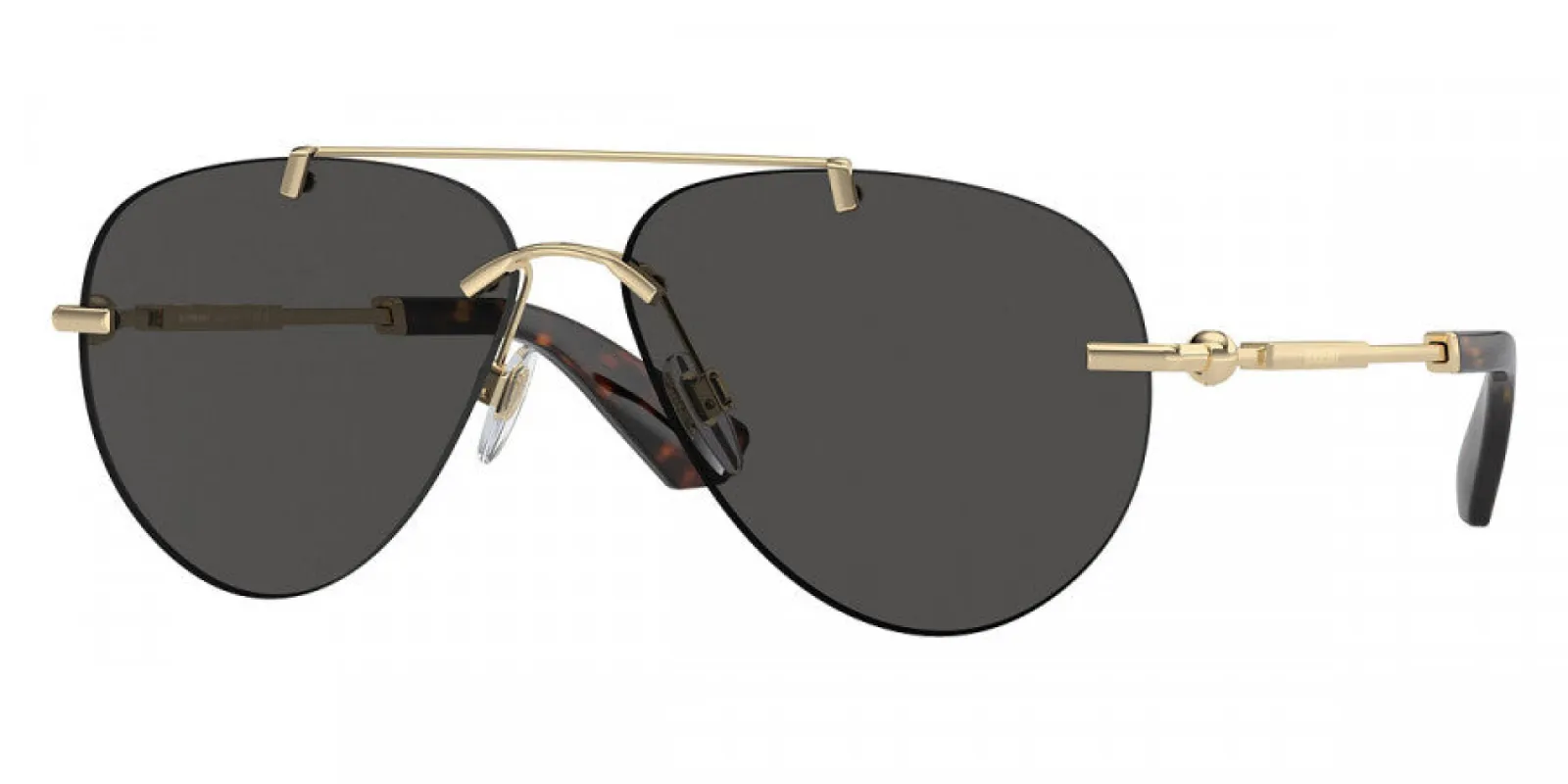 Burberry Woman 60mm Light Gold Sunglasses BE3151-110987-60 sold by Ruumur