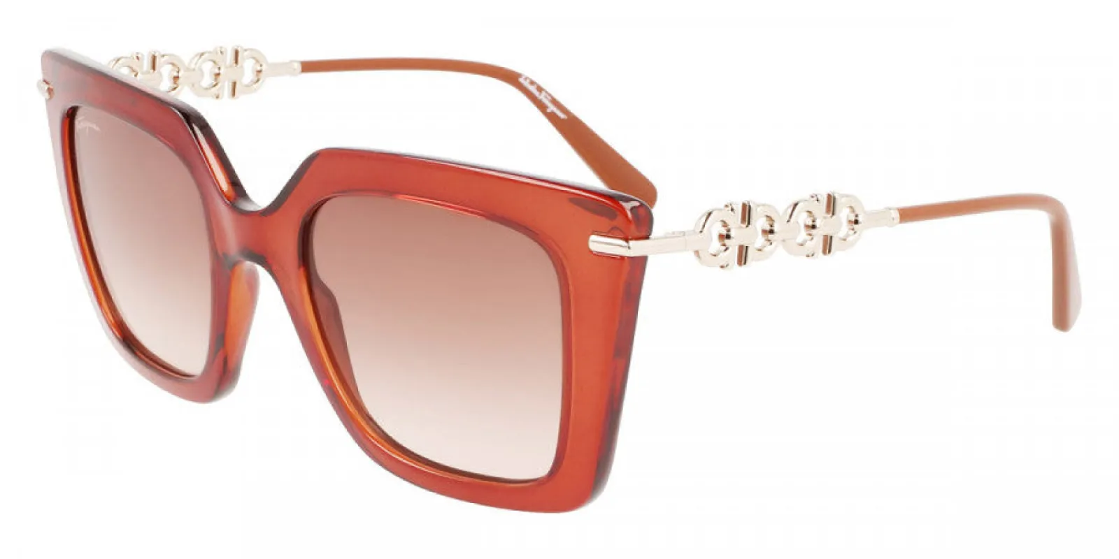 Ferragamo Women's 51mm Transparent Brown Sunglasses SF1041S-232-51 sold by Ruumur