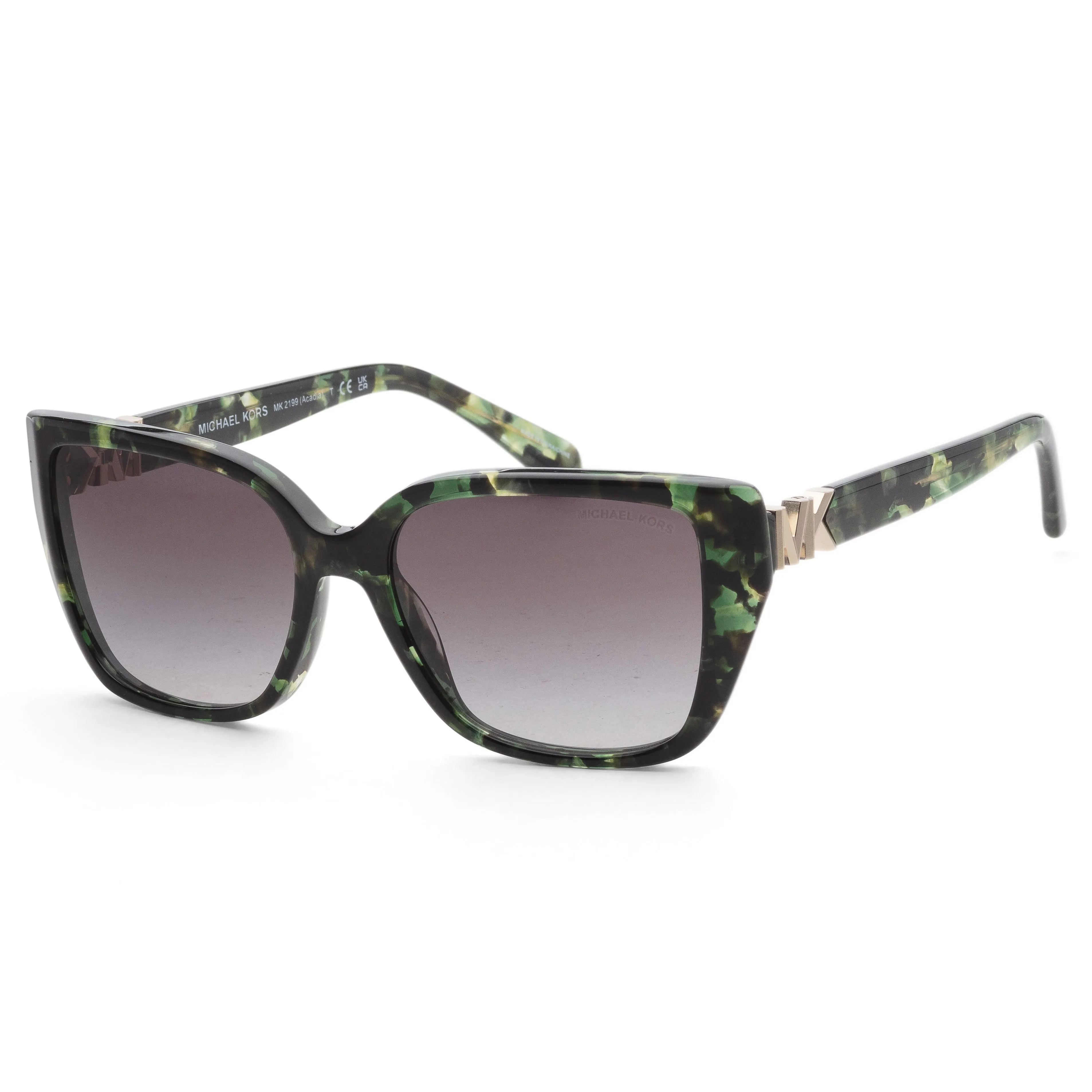 Michael Kors Women 55mm Amazon Green Tortoise Sunglasses MK2199-39538G-55 sold by Ruumur