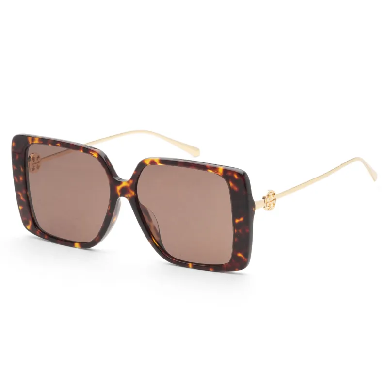 Tory Burch Women's 56mm Tortoise Sunglasses TY7205D-196473-56 sold by Ruumur