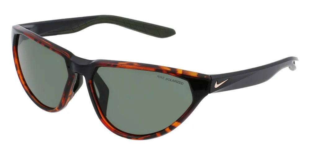 Nike Women's Maverick Fierce 60mm Soft Tortoise Sunglasses DM0080-221-60 sold by Ruumur