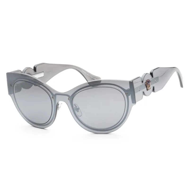 Versace Women's Transparent Grey Mirror Sunglasses VE2234-10016G sold by Ruumur