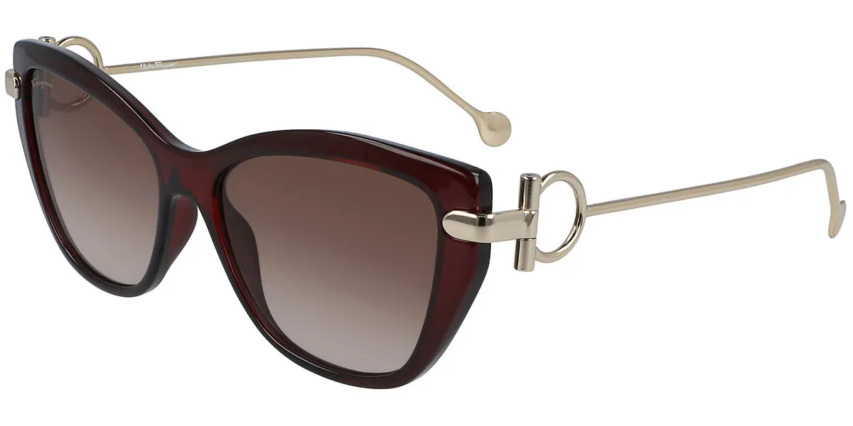 Ferragamo Women's 55mm Red Sunglasses SF928S-606-55 sold by Ruumur