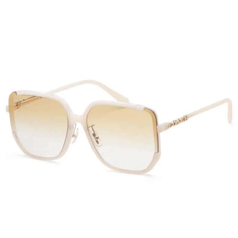 Coach Women's 64mm Milky Cloud Sunglasses HC8401D-58052Q-64 made by Ruumur