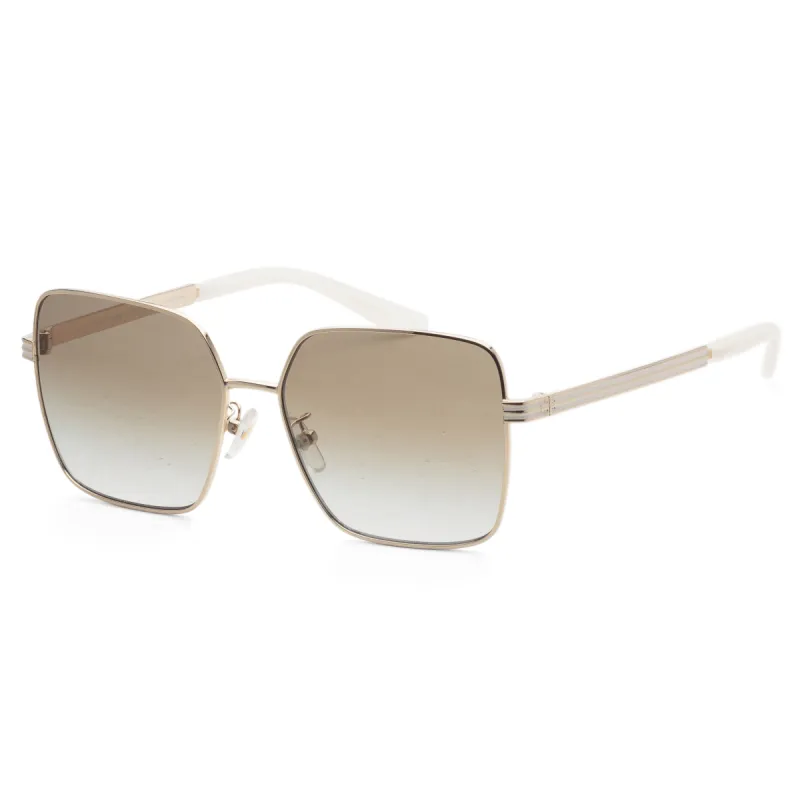 Tory Burch Women's Shiny Light Gold Sunglasses TY6087-33128E sold by Ruumur
