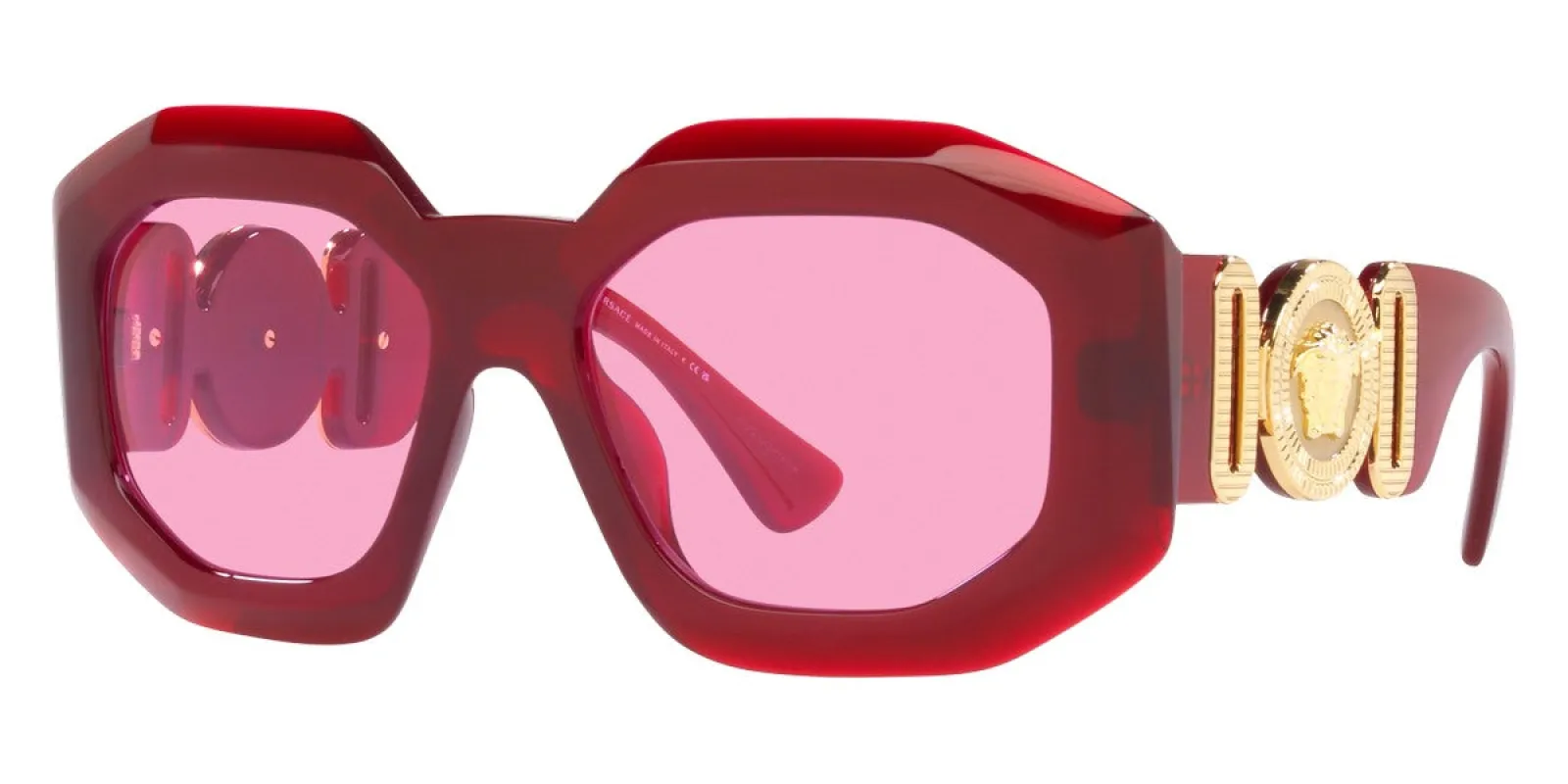 Versace Women's Fashion VE4424U-388-5 56mm Red Sunglasses sold by Ruumur