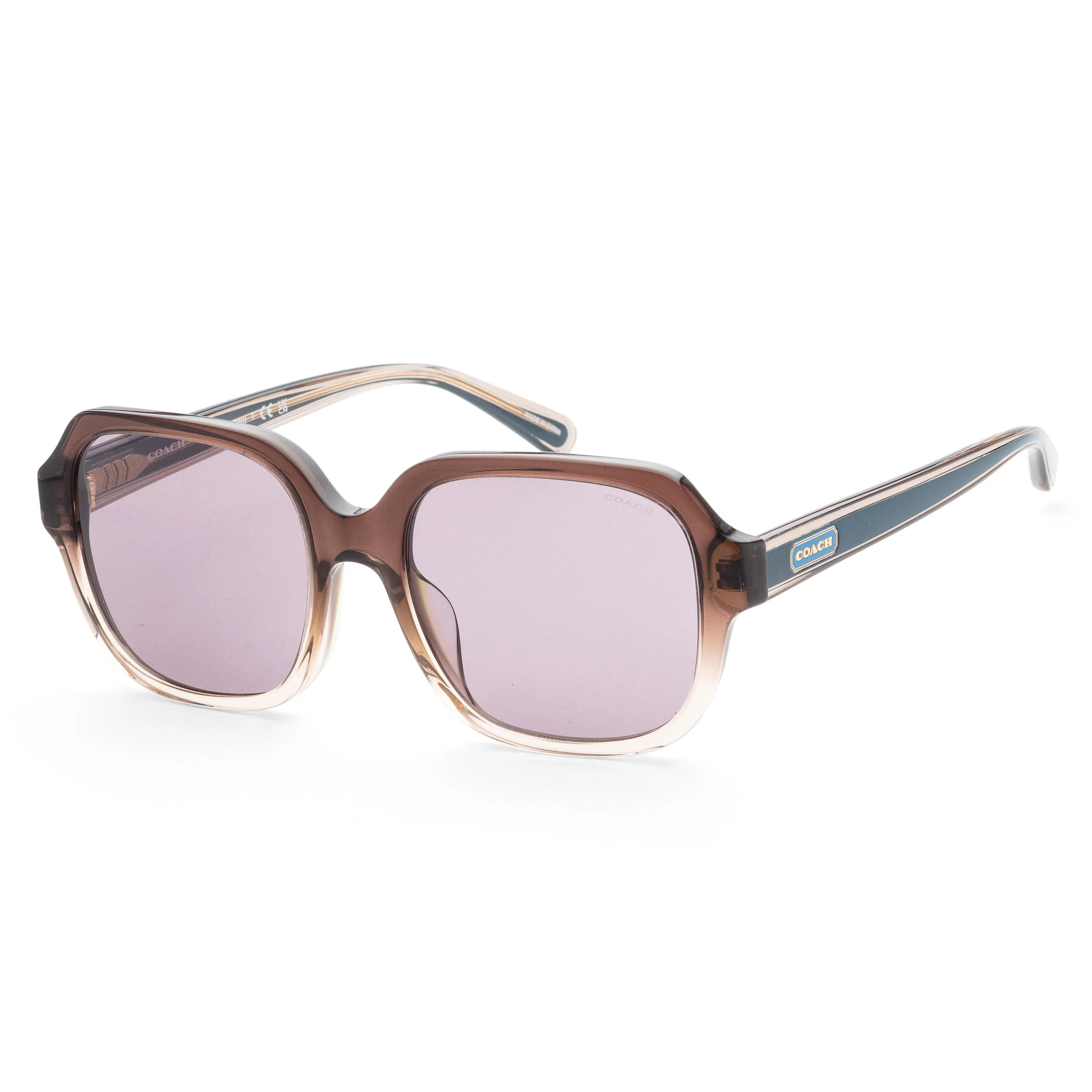 Coach Women's Fashion HC8335U-56781A 53mm Transparent Brown Gradie Sunglasses sold by Ruumur