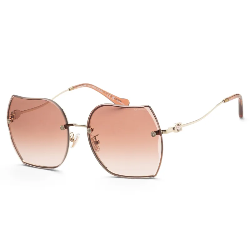 Coach Women's Fashion HC7146BD-900513-60 60mm Shiny Light Gold Sunglasses sold by Ruumur