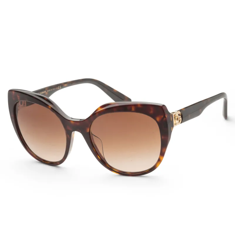Dolce & Gabbana Women's Fashion DG4392F-502-13 56mm Havana Sunglasses sold by Ruumur