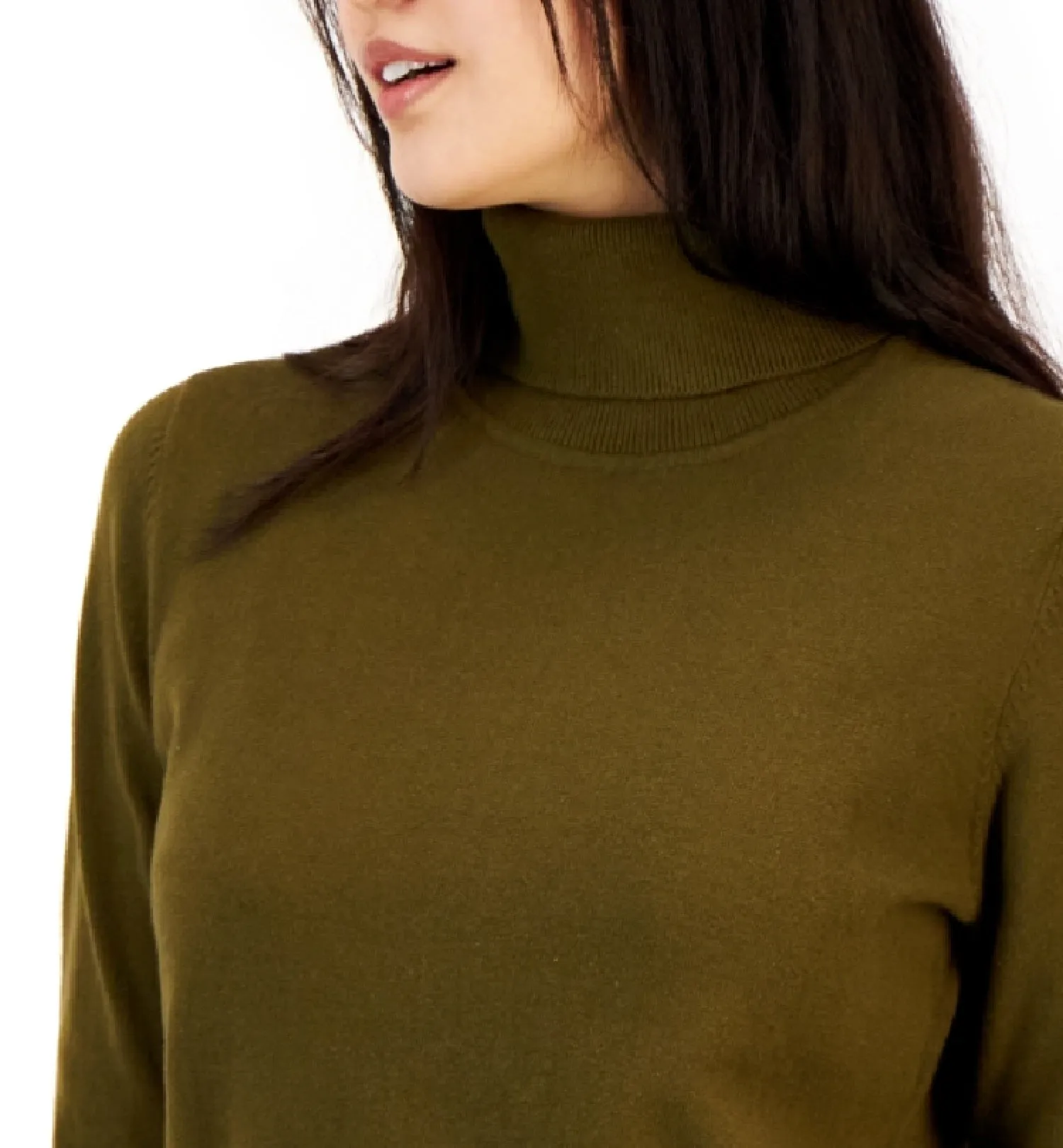 Tommy Hilfiger Women's Solid Buttoned Cuff Stella Sweater Green Size X-Small sold by Ruumur product image thumbnail 3