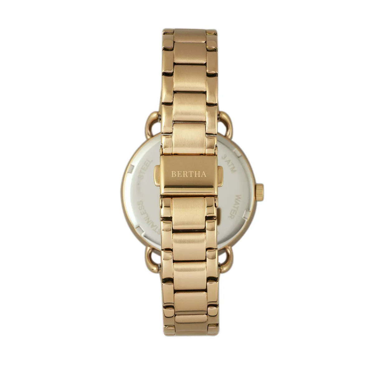 Bertha Gwen Bracelet Watch w/Day/Date - Gold sold by Ruumur product image thumbnail 2