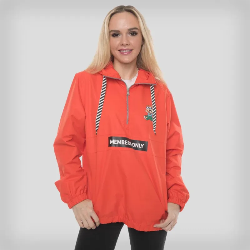 Members Only Women's Nickelodeon Collab Popover Oversized Jacket sold by Ruumur