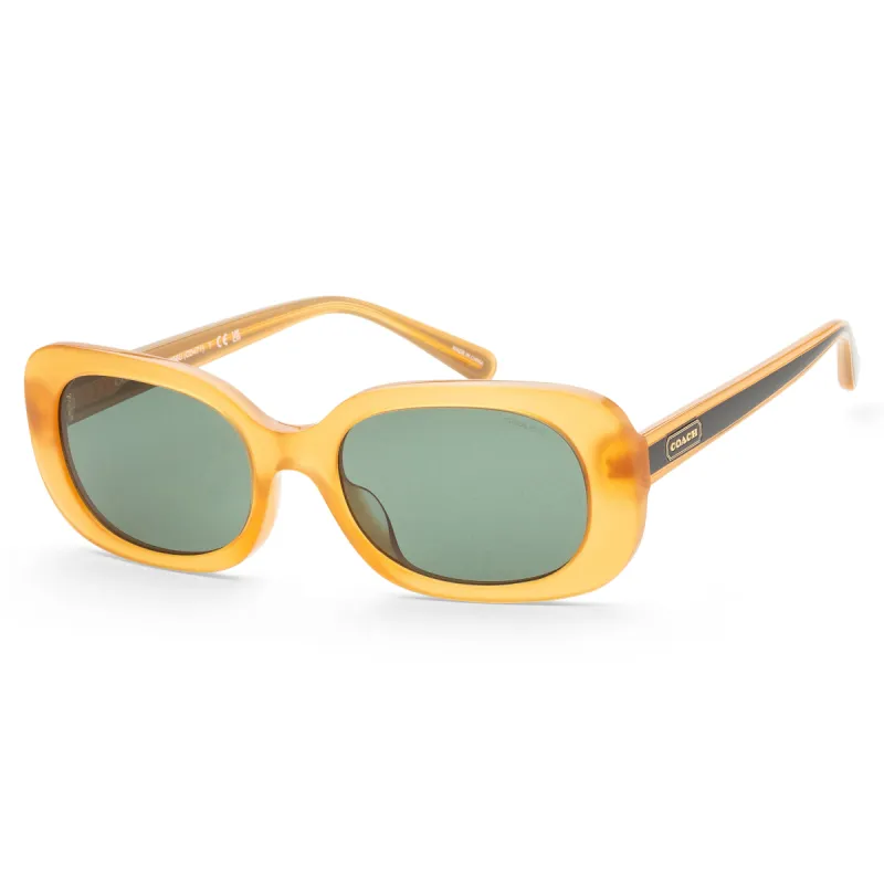Coach Women's Fashion 54mm Milky Amber Sunglasses sold by Ruumur
