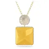 Swarovski Orbita Women's Orange Crystal Gold-tone plated Necklace 5600513 sold by Ruumur