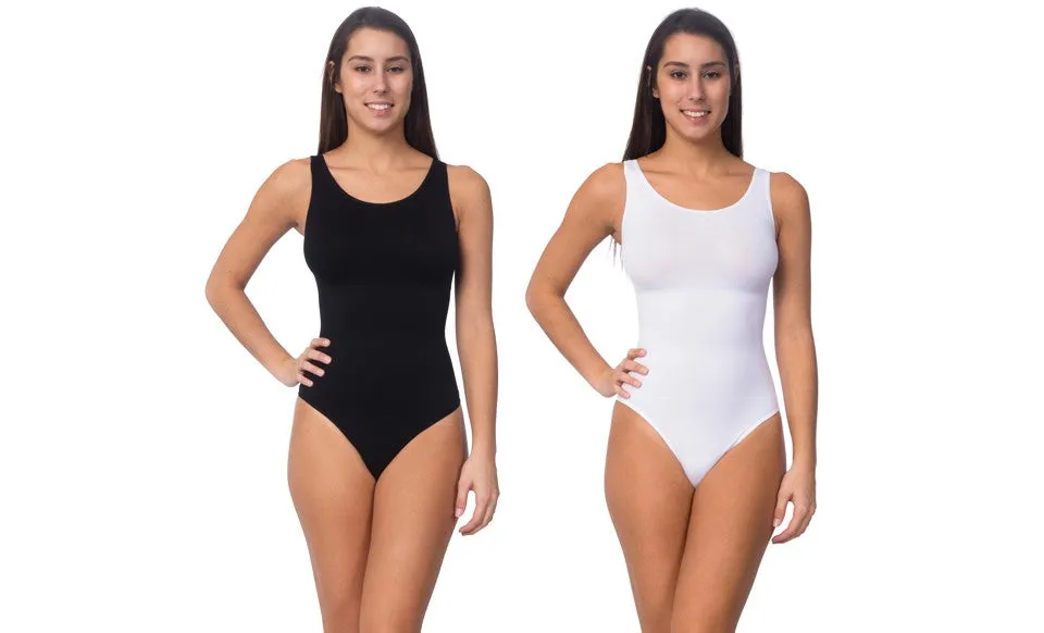 Body Beautiful Shapewear Shaping Bodysuit, 2 Pack. sold by Ruumur product image thumbnail 2